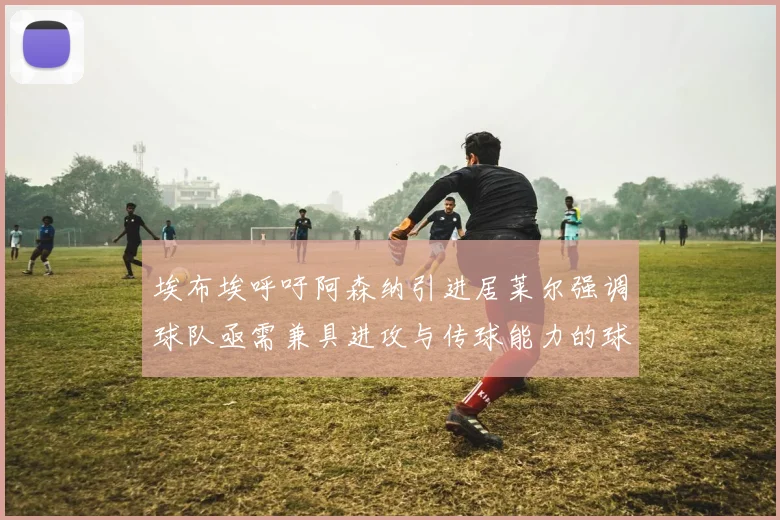 埃布埃呼吁阿森纳引进居莱尔强调球队亟需兼具进攻与传球能力的球员